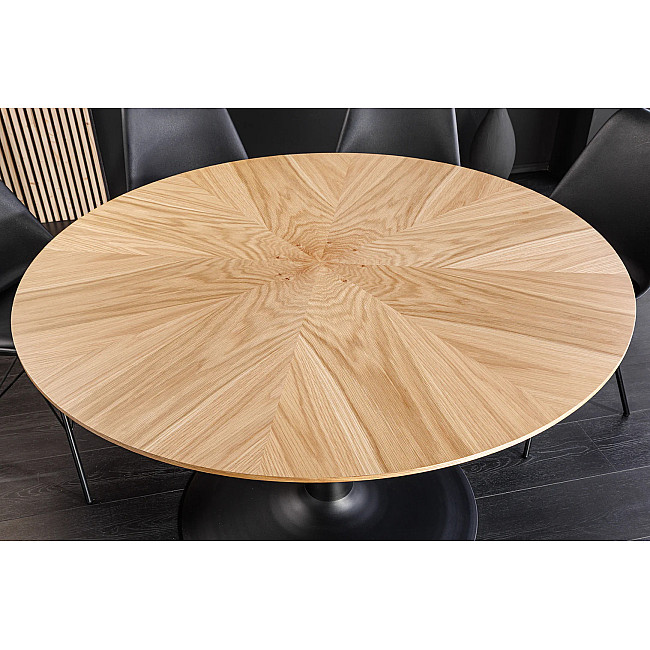 Jedálenský stôl 46559 Atelier Ø120cm Natural Dub Dyha
