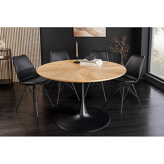 Jedálenský stôl 46559 Atelier Ø120cm Natural Dub Dyha