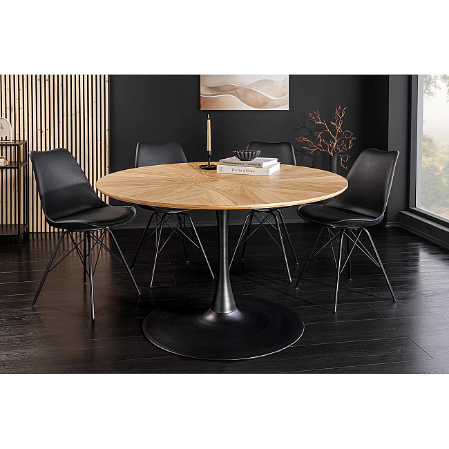 Jedálenský stôl 46559 Atelier Ø120cm Natural Dub Dyha
