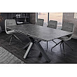 Rozkladací jedálenský stôl Eternity 46624 160/200x90cm Ceramik graphite