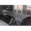 Rozkladací jedálenský stôl Eternity 46624 160/200x90cm Ceramik graphite