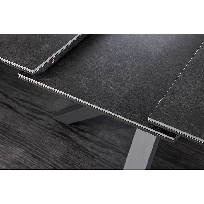 Rozkladací jedálenský stôl Eternity 46624 160/200x90cm Ceramik graphite