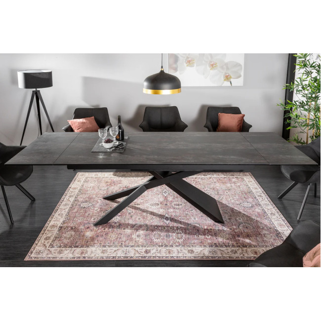 Rozkladací jedálenský stôl 40170 180/220/260 x 90cm Lava Look Ceramik Rozkladací jedálenský stôl 40170 180/220/260 x 90cm Lava Look Ceramik