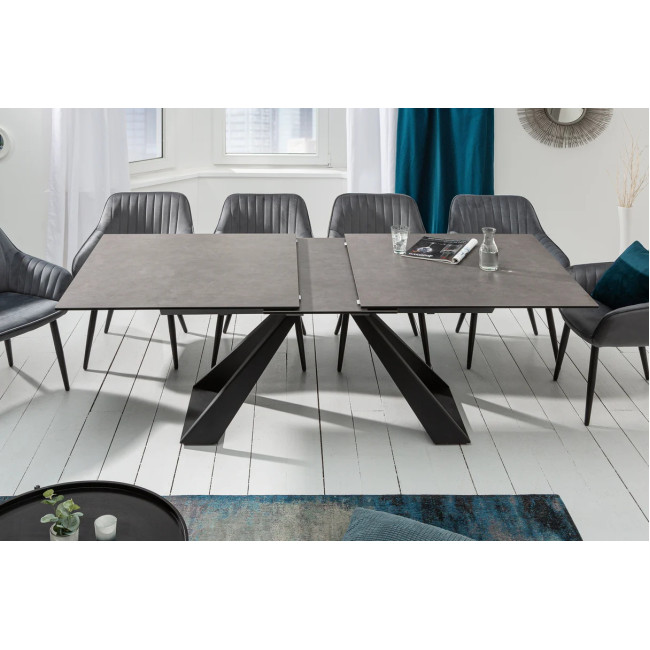 Rozkladací jedálenský stôl 40648 180/230 x 90cm Anthracite Ceramik Rozkladací jedálenský stôl 40648 180/230 x 90cm Anthracite Ceramik