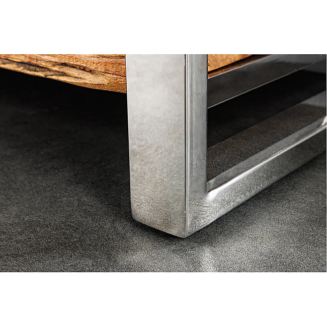 Knižnica/Regál Barracuda 43616 140cm Drevo Teak