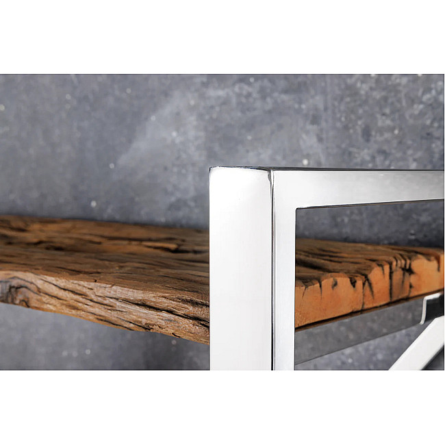 Knižnica/Regál Barracuda 43616 140cm Drevo Teak