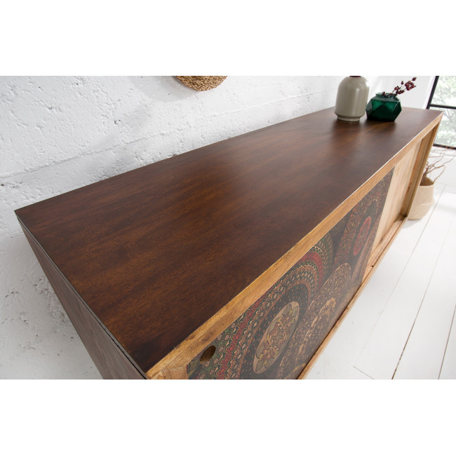 Komoda 38729 160cm Drevo Mango Retro Komoda 38729 160cm Drevo Mango Retro