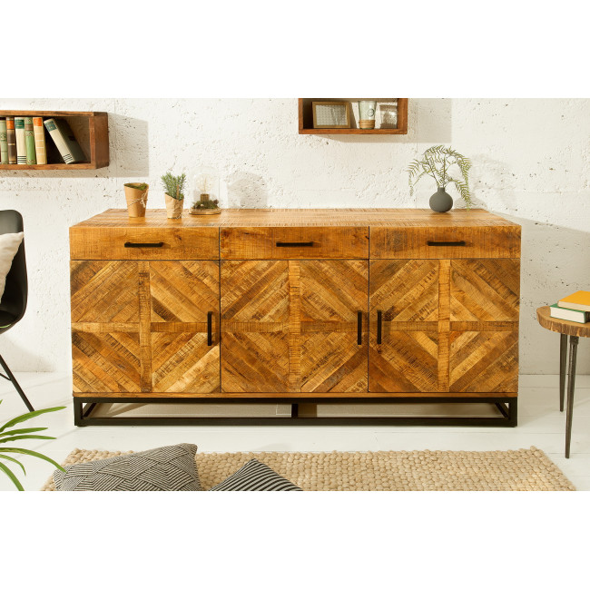 Komoda 39284 160cm Drevo Mango prírodná Komoda 39284 160cm Drevo Mango prírodná