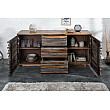 Komoda 39746 160cm Relief Drevo Sheesham/Palisander Komoda 39746 160cm Relief Drevo Sheesham/Palisander