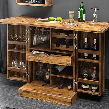 Komoda/Bar 39749 Drevo Sheesham/Palisander Komoda/Bar 39749 Drevo Sheesham/Palisander