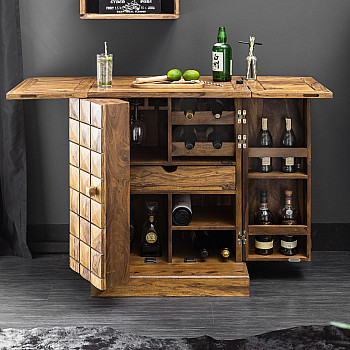 Komoda/Bar 39749 Drevo Sheesham/Palisander Komoda/Bar 39749 Drevo Sheesham/Palisander