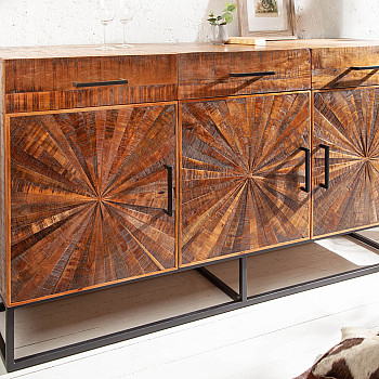 Komoda 40525 160cm Wood Art Drevo Mango Hnedá