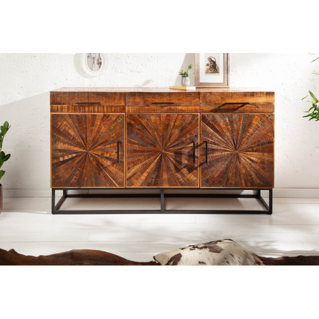 Komoda 40525 160cm Wood Art Drevo Mango Hnedá