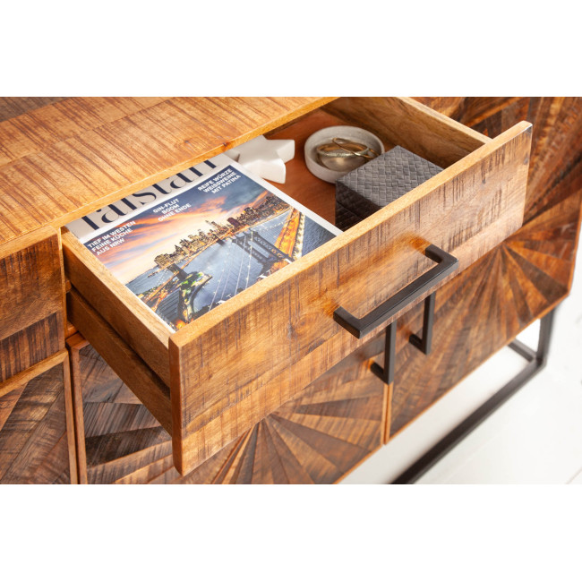 Komoda 40525 160cm Wood Art Drevo Mango Hnedá