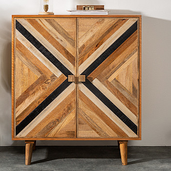 Komoda 40851 Island 100cm Drevo Mango