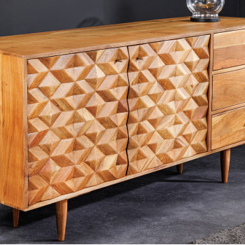 Komoda 43737 Alpine 145cm Drevo Acacia Honey