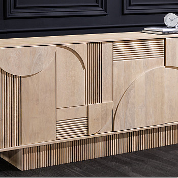 Komoda 44060 170cm Art Deko Drevo Mango