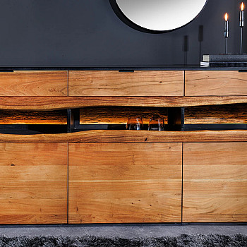 Komoda 44095 Grand Acacia 180cm Drevo Acacia