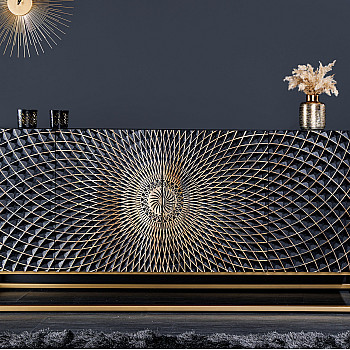 Komoda 44320 177cm Illusion Drevo Mango