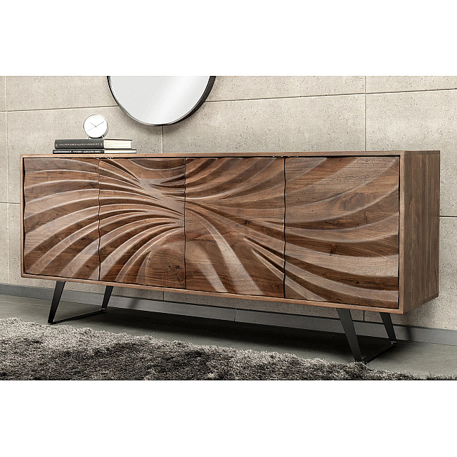 Komoda 44389 Hurricane 175cm Drevo Acacia Hnedá