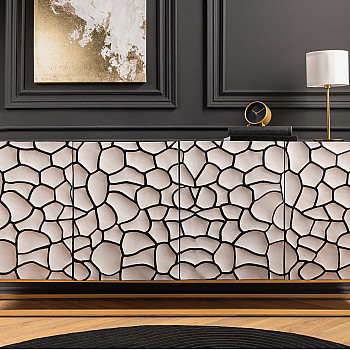 Komoda 44646 177cm Vulcano Drevo Mango