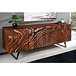 Komoda 45593 Fluid 175cm Drevo Orech Tmavo hnedá Komoda 45593 Fluid 175cm Drevo Orech Tmavo hnedá