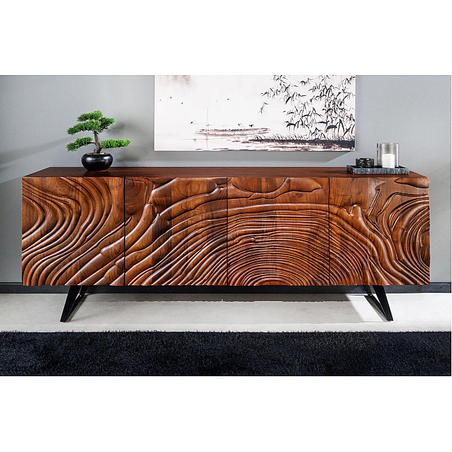 Komoda 45593 Fluid 175cm Drevo Orech Tmavo hnedá Komoda 45593 Fluid 175cm Drevo Orech Tmavo hnedá