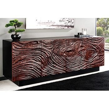 Komoda 45599 Fluid 175cm Drevo Orech Tmavo hnedý Komoda 45599 Fluid 175cm Drevo Orech Tmavo hnedý