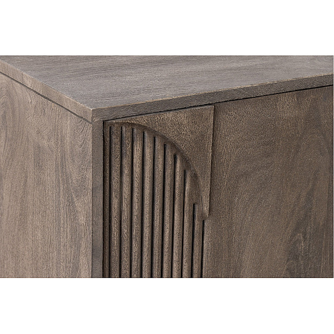 Komoda 46801 170cm Art Deco Drevo Mango Šedá Komoda 46801 170cm Art Deco Drevo Mango Šedá