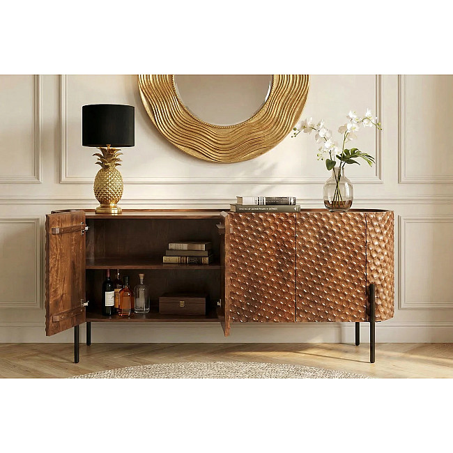 Komoda 47148 Adlon 178cm Drevo Mango Hnedé