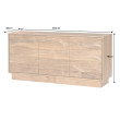 Komoda 47149 Desert 160cm Drevo Acacia