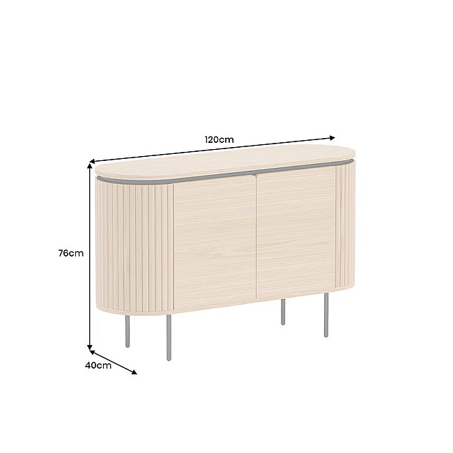 Komoda 47452 Atelier 120cm Natural Dub dyha Komoda 47452 Atelier 120cm Natural Dub dyha