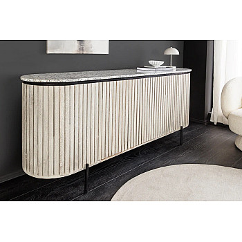 Komoda 47694 Adlon 170cm Drevo Mango - Mramor