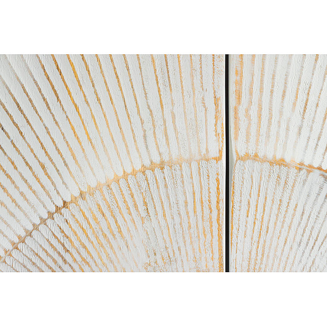 Komoda 48108 Bailey 100cm Drevo Mango Bielené