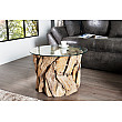 Konferenčný stôl 23208 60x60cm Drevo Teak