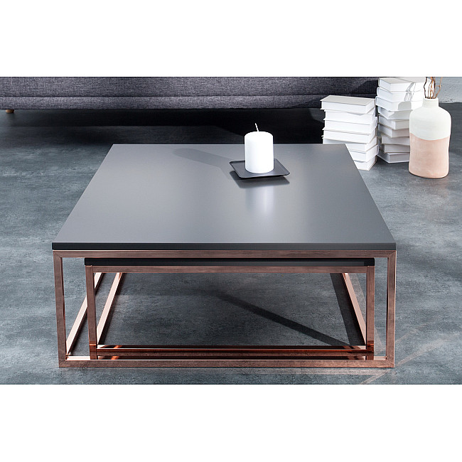Konferenčný stôl 37733 2-Set Copper/Antracit Konferenčný stôl 37733 2-Set Copper/Antracit