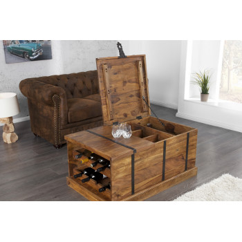 Konferenčný stôl 39060 100x60cm Winebar Drevo Palisander - PRODUKT JE SKLADOM U NÁS - 1Ks