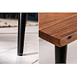Konferenčný stôl Organic 39661 110x60cm Drevo Acacia Konferenčný stôl Organic 39661 110x60cm Drevo Acacia