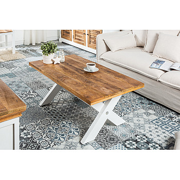 Konferenčný stôl 39775 Long Island 110x60cm Drevo Mango