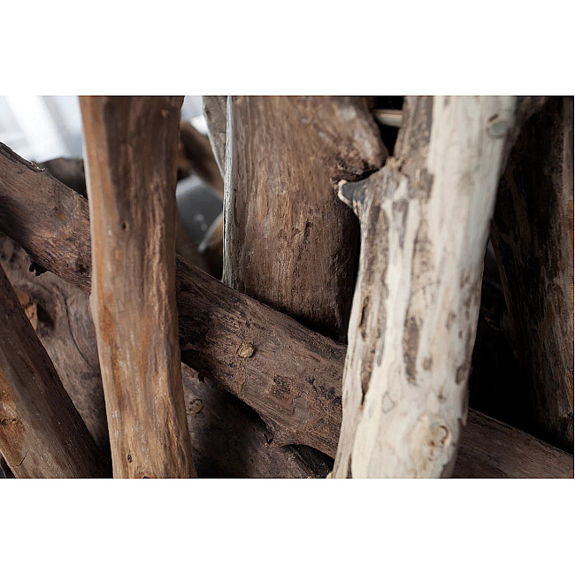 Konferenčný stôl Nature 39832 Ø60cm Drevo Teak