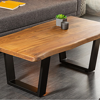 Konferenčný stôl Mammut 40014 110x65cm Drevo Acacia Honey