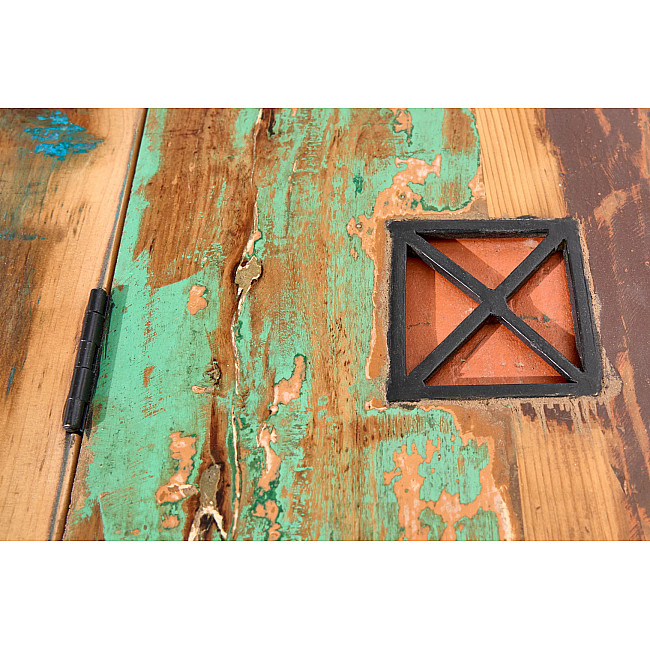 Konferenčný stôl 42149 Jakarta 70x70cm Drevo Mango