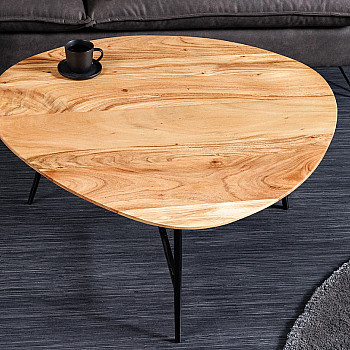 Konferenčný stôl Nature 43740 60x60cm Drevo Acacia