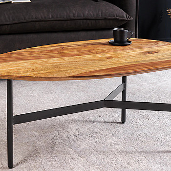 Konferenčný stôl Nature 43748 85x50cm Drevo Palisander