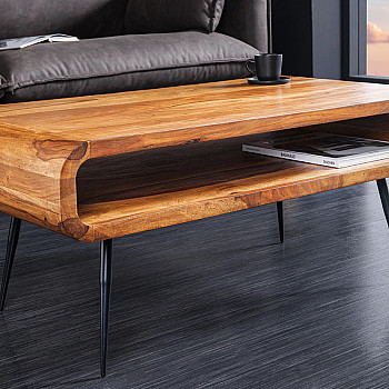 Konferenčný stôl Alpha 43749 90x50cm Drevo Palisander