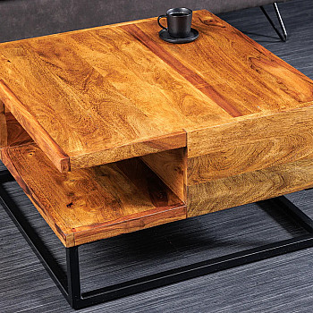 Konferenčný stôl Giant 43750 60x60cm Drevo Palisander