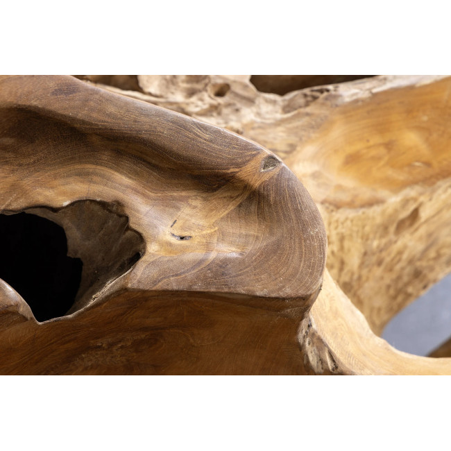 Konferenčný stôl Root 44120 Ø100cm Drevo Teak Konferenčný stôl Root 44120 Ø100cm Drevo Teak