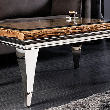 Konferenčný stôl 44365 Modern Barock Barracuda 100x60cm