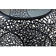 Konferenčný stôl Spin 44506 Ø75cm Aluminium Black