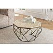 Konferenčný stôl Diamond 45204 Ø70cm Travertine